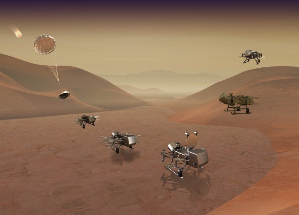 Image result for - Dragonfly mission to Titan