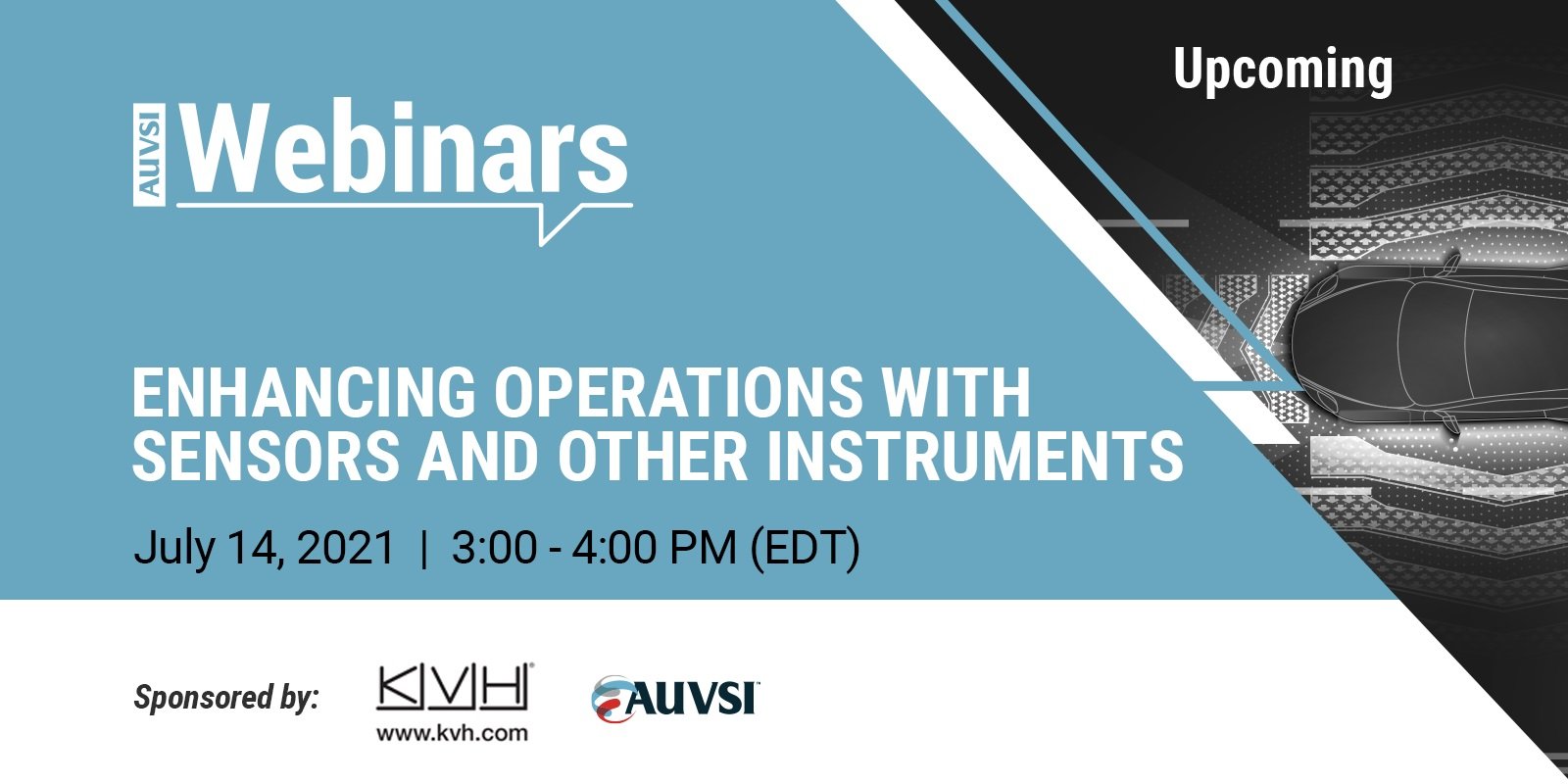Vigilant Aerospace CEO Presenting AUVSI Webinar on "Enhancing Operations with Sensors and Other Instruments"