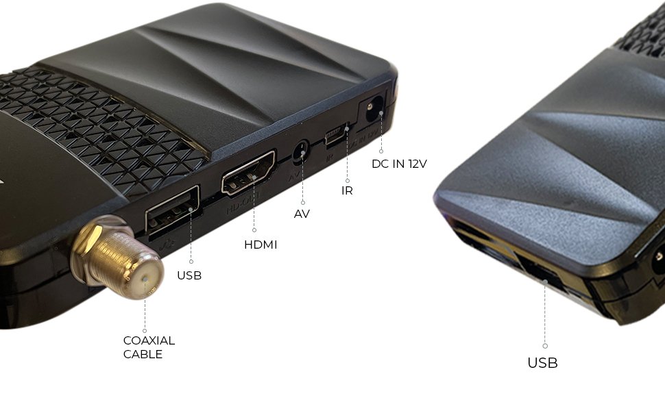 2x usb ,hdmi ,ır 