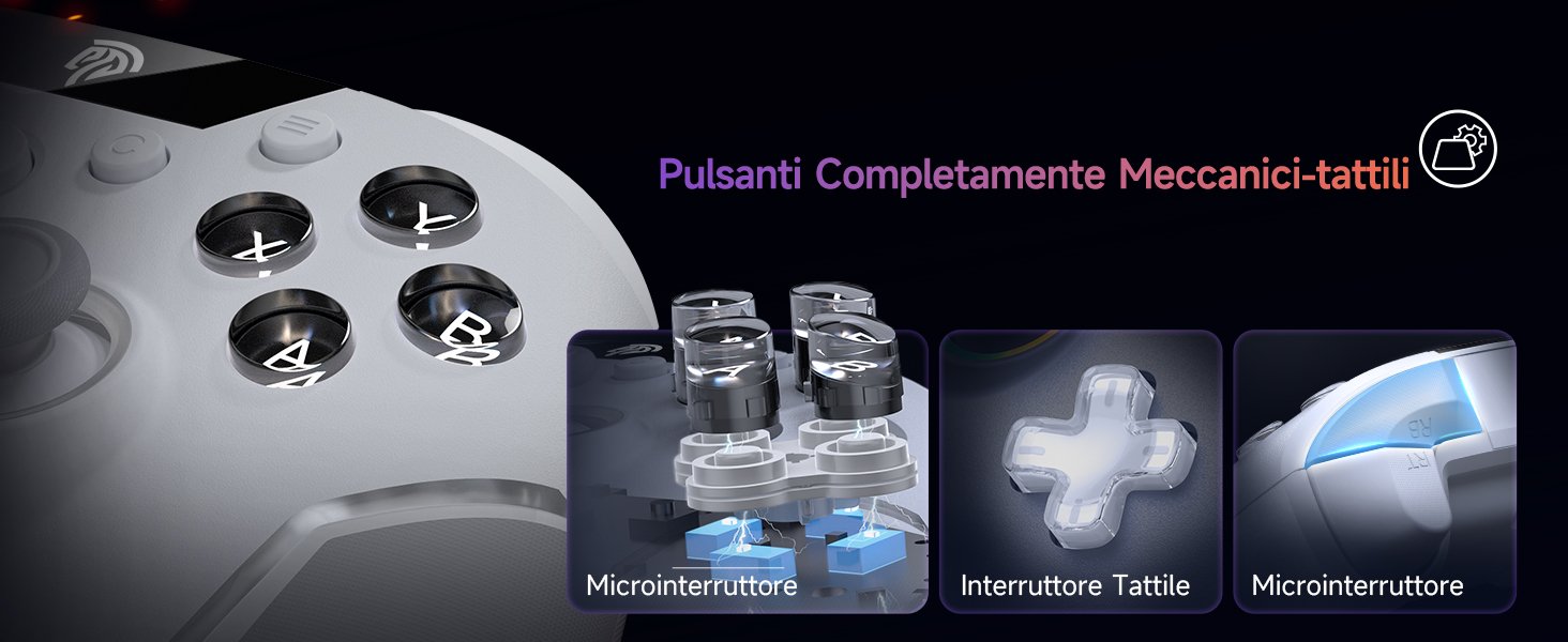 Pulsanti Completamente Meccanici-tattili