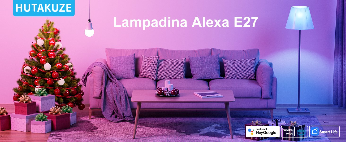 lampadina alexa e27 