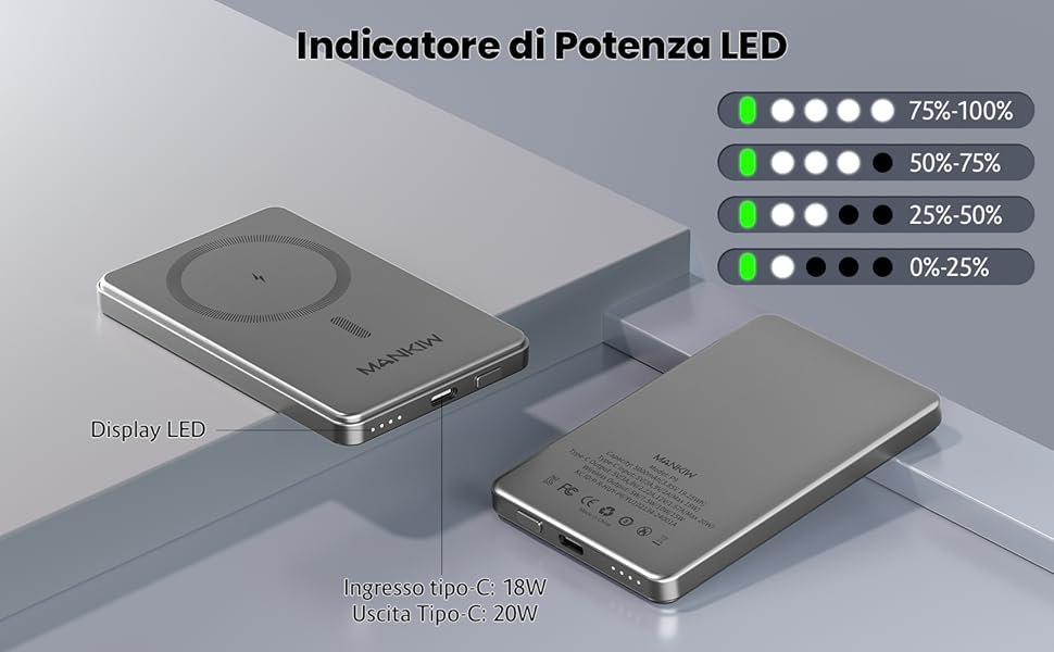 Wireless PowerBank Mag-Safe