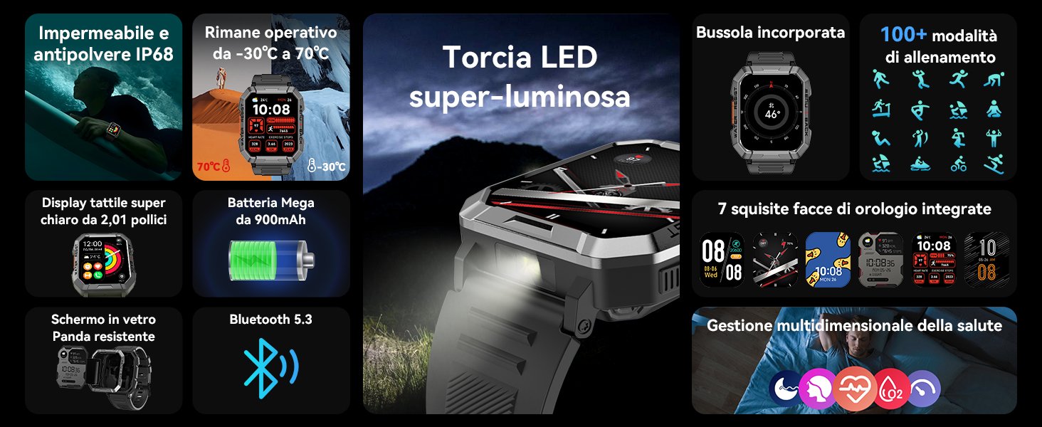 orologio smartwatch uomo
