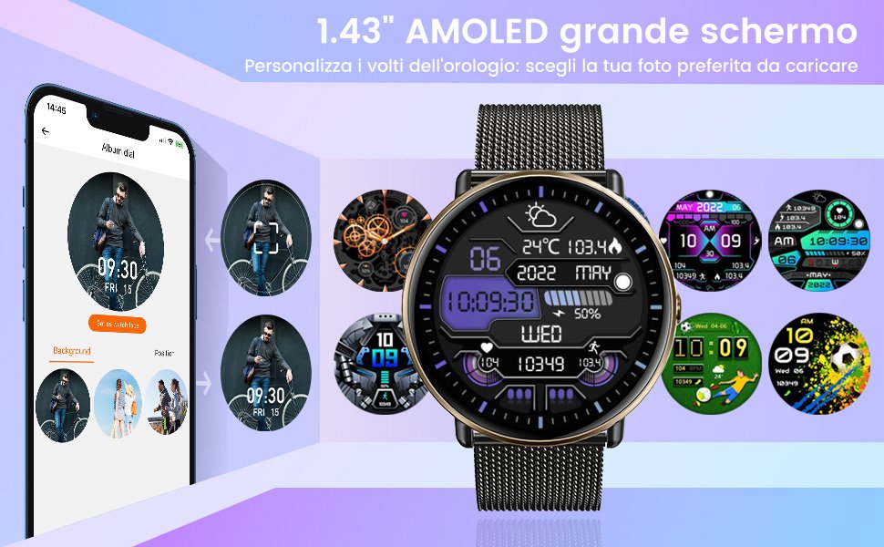 SMARTWATCH AMOLED