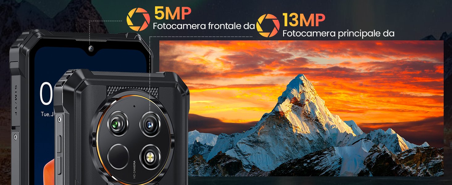 OUKITEL WP28E Rugged Smartphone Android 14