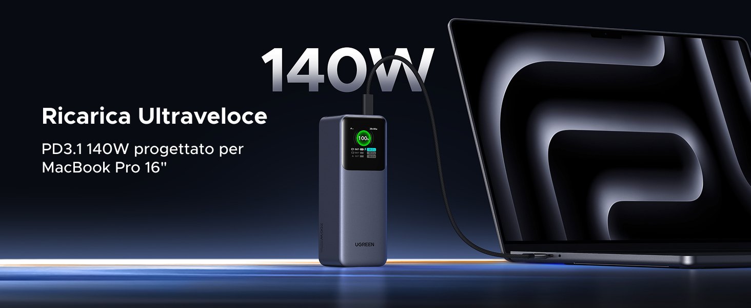 power bank 140w 25000mah