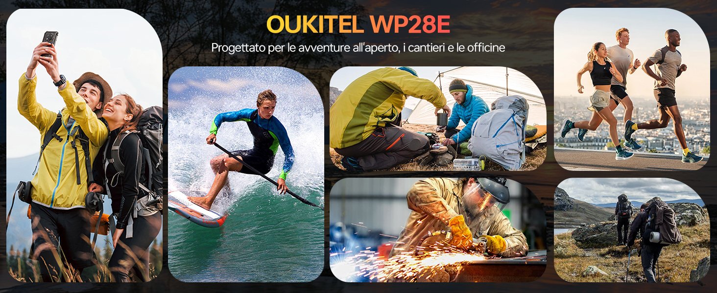 OUKITEL WP28E Rugged Smartphone Android 14