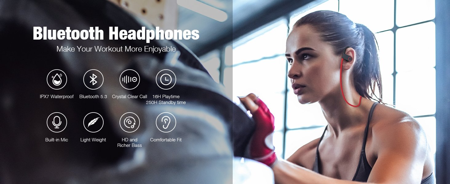 Cuffie Bluetooth Sport