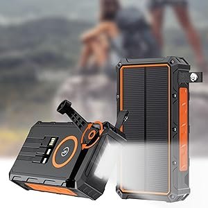 Power Bank Caricatore Solare