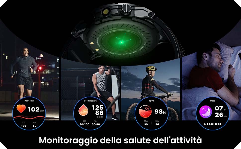 orologio fitness uomo