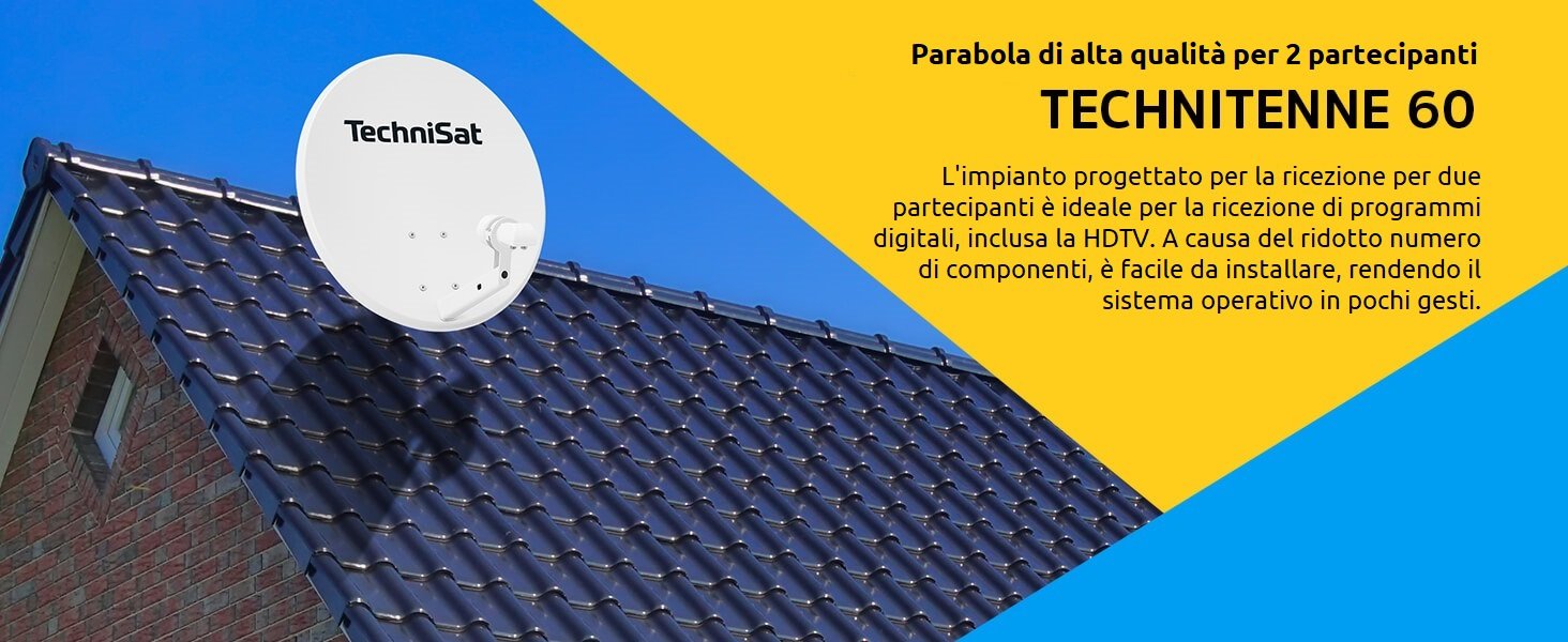 Parabola die alta qualita per 2 partecipanti
