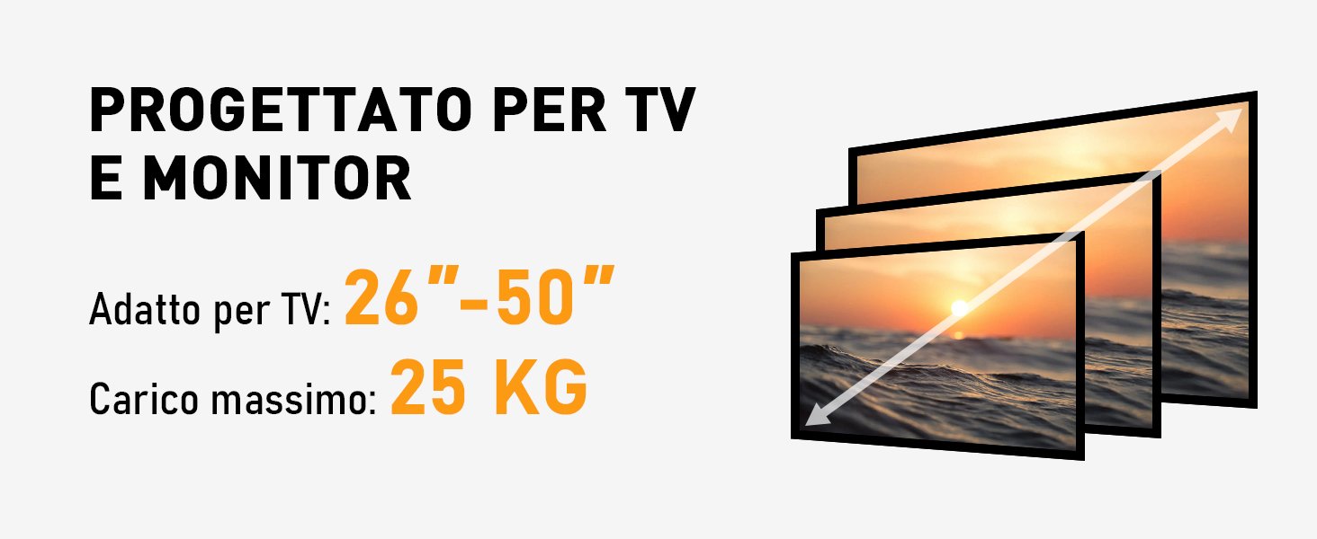Supporto TV 26-50 pollici