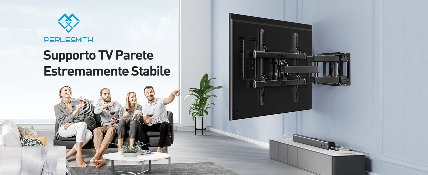 supporto tv parete