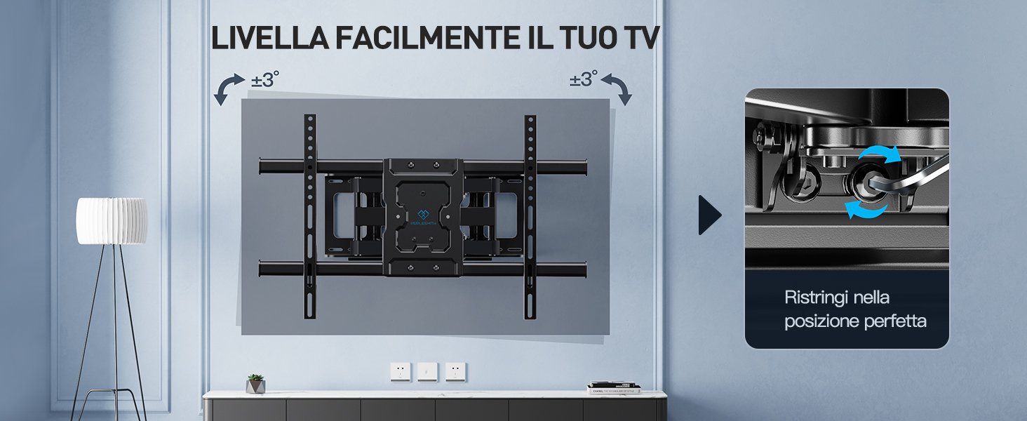 staffa tv 65 pollici