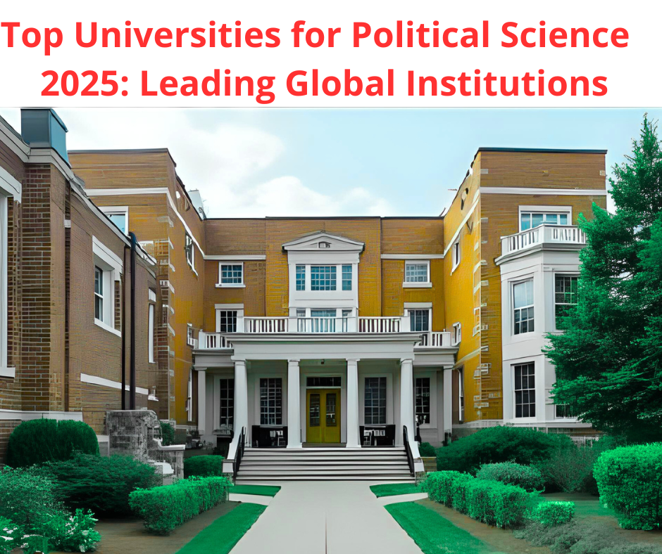 Top Universities for Political Science in 2025:Leading Global Institutions