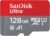 SanDisk Ultra 128GB microSDXC Memory Card + SD Adapter with A1 App Performance Up to 120MB/s, Class 10, UHS-I