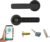 Fingerprint Door Lock, 5 in 1 Smart Door Knob with Smart APP Fingerprint IC Cards Password Backup Keys Fingerprint Door Knob with Keypad for Bedroom, Office, Apartment