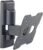 Meliconi CME ETR100 – Supporto tv inclinabile e ruotabile da parete per TV a schermo piatto da 14’’ a 25’’, VESA 50-75-100, nero, Made in Italy