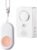 Bed Alarm, Smart Wireless Alert Bell, 2.95×1.77×0.79 Inches Waterproof Motion Sensor Alarm, Bedwetting Monitor Silent Vibration Sound for Patient Care, Caregiver Sleep Monitoring