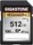 Gigastone Scheda di memoria SDXC da 512 GB, 4 K Fotocamera Pro Seriale, Velocità di trasferimento fino a 100 MB/s. Compatibile con fotocamera Canon Nikon Sony Videocamera, A1 V30 UHS-I Classe 10 per