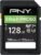 PNY Scheda di Memoria SDXC 128GB EliteX-PRO60 Class 10 U3 V60 UHS-II