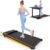 JFUTD Macchine per Training aerobico Tapis roulant 2 in 1 Compatto e Portatile sotto la scrivania/per Uso Domestico, Telecomando e Display a LED, capacità di 300 libbre.