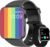 Blackview Smartwatch Donna Uomo, Effettua e Risposta Chiamate,1,85′ Orologio Intelligente Fitness con Monitoraggio del Sonno/SpO2/Frequenza Cardiaca,Smart Watch Contapassi per Android iOS
