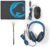 Kit combo di gioco – 3 in 1 – Cuffia, Mouse e Mouse Pad – Blu/Nero