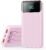 Power Bank 26800mAh, Powerbank con Cavi Integrati 25W PD Ricarica Rapida Caricatore USB C Portatile con 5 Uscite & 2 Ingressi Batteria Esterna con LCD Display per iPhone 16/15, Samsung ect (Rosa)