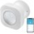Sensore di movimento Wi-Fi intelligente: rilevatore di movimento Tuya Smart PIR con avvisi app, funzionamento a batteria, sistema di allarme wireless a infrarossi per allarmi e automazione Smart Home