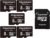 Gigastone Scheda di memoria da 8 GB, confezione da 5 schede, ad alta velocità di lettura fino a 80 MB/s. Ideale per portatile Full HD Video, U1 C10 Scheda Micro SDHC UHS-I con 2 mini custodie e 1