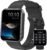 Dakofied Smartwatch Uomo Donna Chiamate Bluetooth Smart Watch con Contapassi Cardiofrequenzimetro da Polso Saturimetro Orologio Fitness Impermeabile IP68 Notifice di WhatsApp per Android iOS Nero