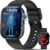 YUPENG Smartwatch Uomo Donna, 1.95″ AMOLED ECG/HRV/Acido Urico/Pressione Sanguigna/𝐆li𝐜𝐞𝐦𝐢𝐚, Monitoraggio Sonno/BMI/Temperatura, Chiamate/SOS, IP68 Orologio Fitness Tracker per Android iOS