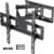 PERLESMITH Supporto TV Parete per 26-60 Pollici, Staffa TV con Girevole ed Estendibile, Braccio TVs Max VESA 400x400mm fino a 40kg con Livella a Bolla