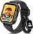 SWGOTA 4G Smartwatch Bambini, Orologio Smartwatch Bambini con GPS, Chiamate, Videochiamate, Messaggi, Modalità Scuola, Funzione SOS, Impermeabile IP68, Sveglia, Fotocamera e Contapassi (Nero)