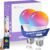 HUTAKUZE Lampadine Wifi Smart E27, Lampadine Inteligente, 9W 806LM Dimmerabile Multicolore, Controllo Remoto Compatibile con Alexa/Google Home/Siri, RGBCW 2700K-6500K, 2 Pezzi