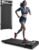 Zeporix Tapis Roulant Elettrico – Tapis Roulant salvaspazio, Tapirulan da Casa Mini Walking Pad Portatile per Camminata e Corsa con 4 modalità di velocità, Telecomando e Display LED, Capacità 120 kg