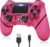 YUYIU Aggiornamento Wireless Controller per Ps4 Remote Plays-tation 4/Slim/Pro/PC, Controllori con Doppio Vibrazione Shock Speaker, Jack per Cuffie Touch Pad Six Axis Motion Control