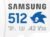 Samsung Memorie MB-MD512SA Sonic PRO Plus Scheda MicroSD per Console Gaming, Action Cam e Droni da 512GB, UHS-I U3, Fino a 180MB/s