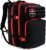 ALPHACKS – Zaino militare 45L Waterproof Pack 3 in 1 con toppa in velcro e custodia impermeabile – Zaino tattico – Zaini da uomo – Backpack tattico – Backpack impermeabile – Zaini Crossfit, rosso, L