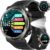 W50Pro Smartwatch Uomo con Effettua o Risposta, 1.45″HD Orologio con 100Giorni StandbyBatteria/LED Torcia/Bussola, 24/7 Monitoraggio Salute (Frequenza Cardiaca/Sonno/SpO2) per Android iOS(2 Cinturini)