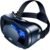 VR Headset Occhiali Reaity Virtuale con controller Compatibile con iPhone 16 15 14 13 12 Pro Max Samsung Galaxy S25 S24 S23 etc 5-7 pollici Smartphone, VR Set Headset per giochi 3D e film