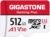 GIGASTONE Micro SD 512 GB, Gaming Plus, Specialmente per Nintendo Switch Gopro Fotocamere Videocamera Tablet, Velocità Fino a 100/80 MB/s Adattatore Scheda SD, UHS-I A1 U3 V30 MicroSDXC