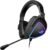 ASUS ROG Delta S, Cuffie da Gaming Cablate, Connessione con Cavo USB-A e USB-C, AI Noise Cancelation, Driver da 50 mm, Illuminazione Aura Sync RGB, Compatibili con PC, Telefoni e Console, Nere