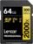 Lexar Professional 2000x Scheda SD 64 GB, Scheda di Memoria SDXC UHS-II senza Lettore, Lettura Fino a 300MB/s, per DSLR, videocamera di qualità cinematografica (LSD2000064G-BNNAG)