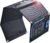 BigBlue 28W Caricabatterie Solare Portatile 2 Porte (USB-C/USB-A), Pannelli Solari IP44 Impermeabili con Amperometro Digitale per Dispositivi Ricaricabili Via iPhone Android GoPro ECC